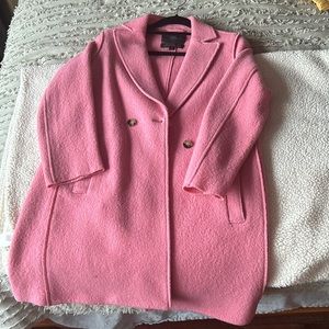 J Crew Italian Boiled Wool coat